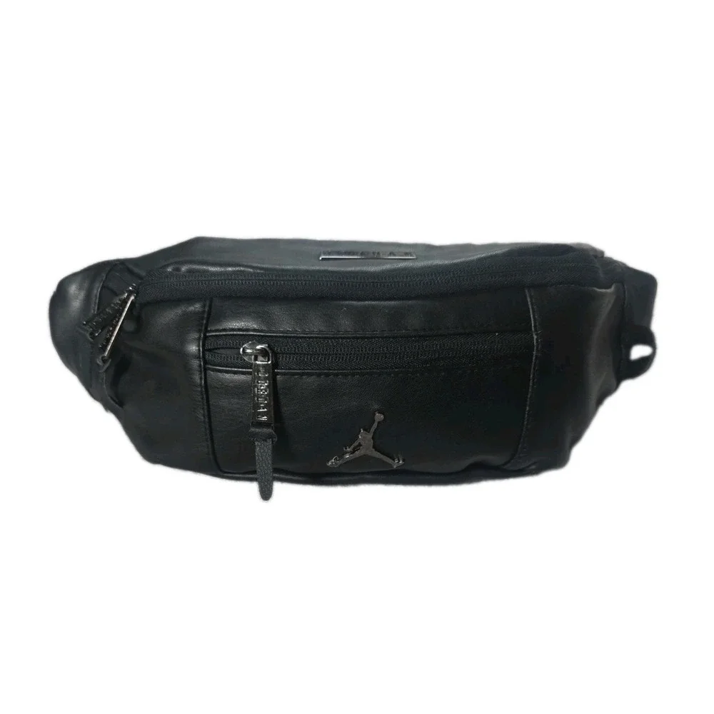 Jordan AJ Regal Black Crossbody Bag 2016 9A0138-KR5 - Very Good/Strap Fray Repai